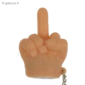 Porte-Clés Sonore Fuck You - GdeTout