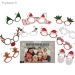 10 Lunettes de No&euml;l en Carton - Vue 4