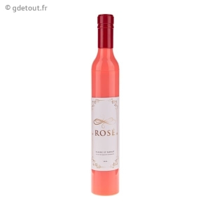 Parapluie Bouteille de Vin Rosé
