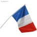 Drapeau Fran&ccedil;ais 45 cm - Vue 1