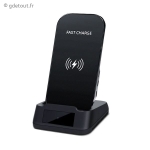 Chargeur &agrave; induction &agrave; cam&eacute;ra espion HD 1080P wifi 