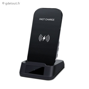 Chargeur à induction à caméra espion HD 1080P wifi