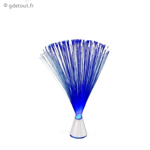 Lampe Led Fibre de Verre Changement de Couleur