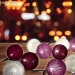 Guirlande Boules Lumineuses Parme et Violine - Vue 1