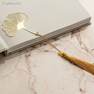 Marque-Page Feuille Ginkgo Biloba