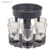 Distributeur pour Verre &agrave; Liqueur avec 6 Verres - Vue 2