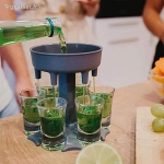 Distributeur pour Verre &agrave; Liqueur avec 6 Verres