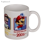 Mug Super Mario Nintendo 1987 &agrave; 2006