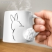 Tasse Lapin &agrave; Queue en 3D  - Vue 3