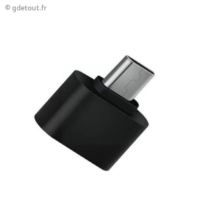 Convertisseur OTG male-femelle de Micro USB à USB