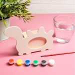 Cadre Photo et Porte-stylo Dinosaure &agrave; Peindre