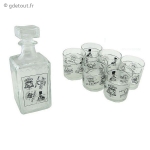 Coffret Service &agrave; Whisky