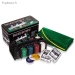 Coffret Poker 200 Jetons Tapis et Cartes - Vue 2