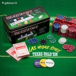 Coffret Poker 200 Jetons Tapis et Cartes