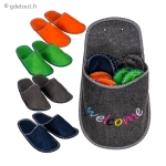 Chaussons Invit&eacute;s 4 Paires