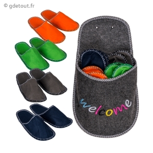 Chaussons Invités 4 Paires