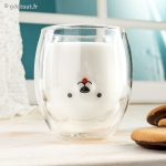 Verre &agrave; Double Paroi Chien 