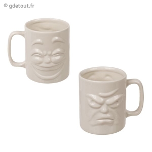 Mug Double Face Grincheux et Joyeux