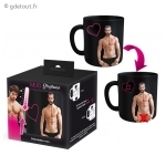 Mug D&eacute;shabilleur Homme Thermo-r&eacute;actif
