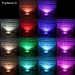 Base en Bois Eclairage Led Couleurs Avec T&eacute;l&eacute;commande - Vue 5