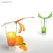 Touillettes Marque-Verres Libellule 4 Couleurs - Vue 1