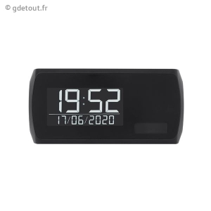 R&eacute;veil &agrave; cam&eacute;ra espion HD 1080P Wifi IP longue autonomie 