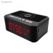 Chargeur induction & horloge & enceinte Bluetooth cam&eacute;ra espion WiFi - Vue 1