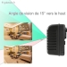 Chargeur secteur WIFI USB cam&eacute;ra espion HD 1080P vision de nuit  - Vue 3