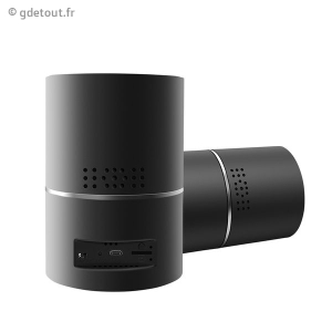 Enceinte Bluetooth à caméra espion HD 1080P WiFi
