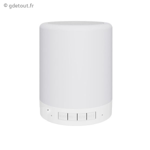 Haut-parleur Bluetooth et lampe camera espion wifi HD