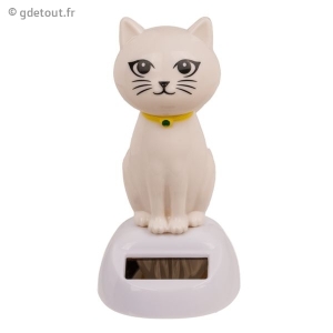 Chat Solaire Anim&eacute;