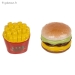 Duo Sel et Poivre Hamburger et Frites - Vue 1