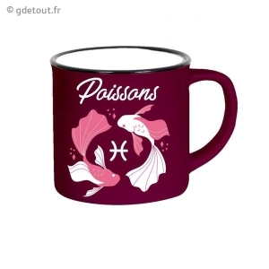 Mug Humoristique Astro Poissons