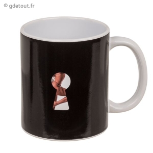 Mug Striptease Femme Thermo-r&eacute;actif
