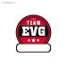 Pack 12 Stickers Team EVG pour V&ecirc;tements - Vue 2