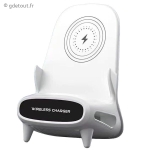 Chargeur &agrave; induction Cam&eacute;ra espion WiFi 4k HD 1080P
