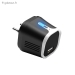 Prise Chargeur Cam&eacute;ra USB Espion 4K WiFi Vision Nocture Blanche - Vue 1
