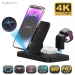 Chargeur induction 3 en 1 camera espion WiFi d&eacute;tection de mouvement - Vue 2