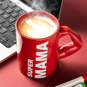 Tasse Super Mama Bras Musclé