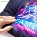 Coussin Gamer N&eacute;on - Vue 3