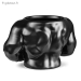 Tasse Corps Muscl&eacute; Noir - Vue 3