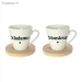 Coffret Tasse Cafe Duo Monsieur Madame - Vue 1