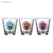 Trois Verres T&ecirc;te de Mort Mexicaine 25,5 cL - Vue 1