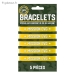 Pack 5 Bracelets Mission EVG - Vue 2