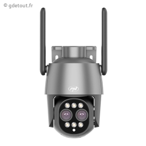 Cam&eacute;ra WiFi PTZ double objectif 4MP zoom optique x10
