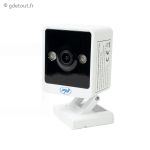 Cam&eacute;ra WiFi 4MP d&eacute;tection mouvement avec carte 128Go