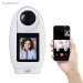Cam&eacute;ra WiFi 3MP baby monitor audio bidirectionnel &eacute;cran - Vue 3