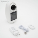 Cam&eacute;ra WiFi 3MP baby monitor audio bidirectionnel &eacute;cran - Vue 4
