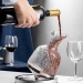 D&eacute;canteur &agrave; Vin Rotatif 360&deg; 1,5L en Verre Cristal Souffl&eacute; - Vue 1