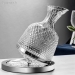 D&eacute;canteur &agrave; Vin Rotatif 360&deg; 1,5L en Verre Cristal Souffl&eacute; - Vue 3